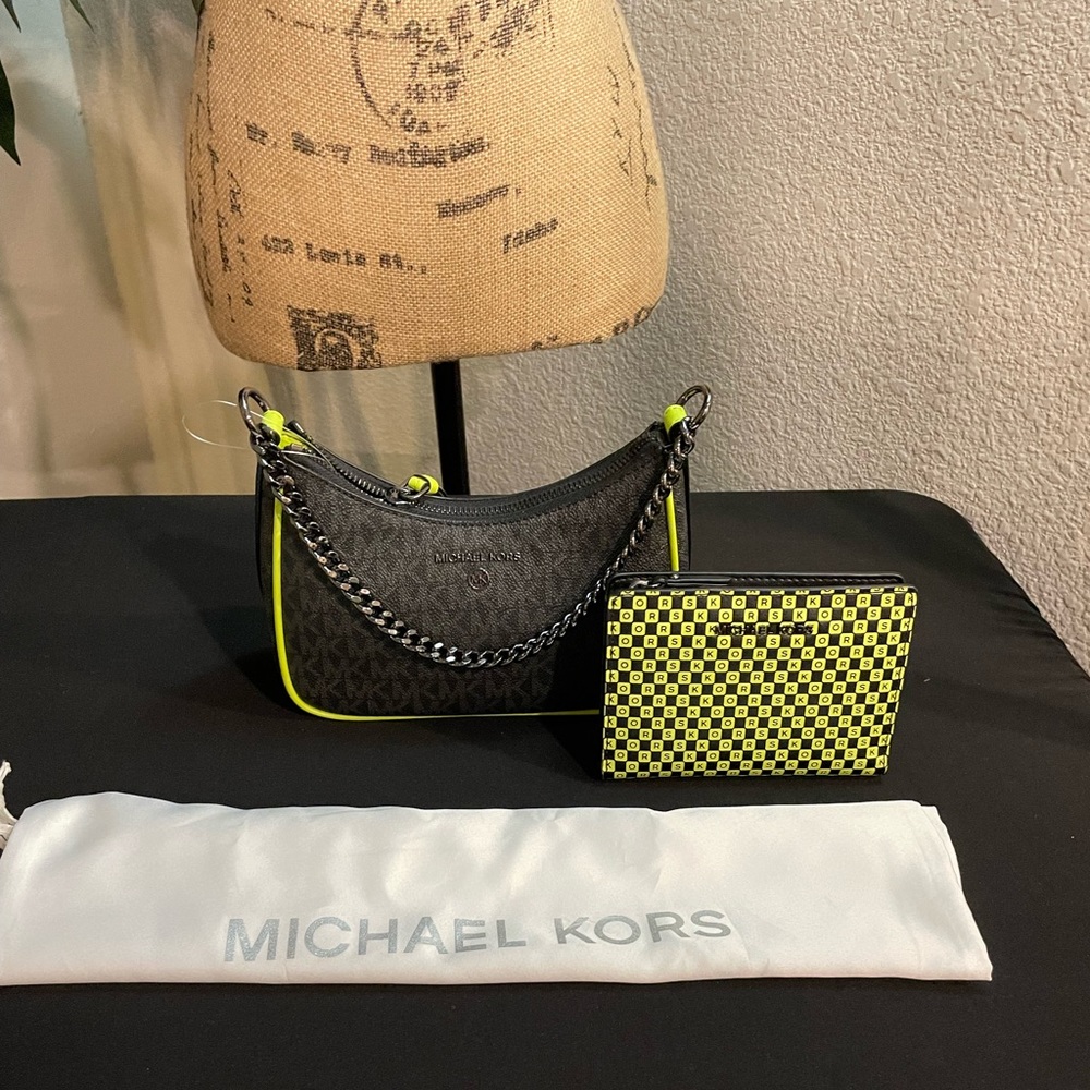 NWT Michael Kors Purse and Matching Watch.